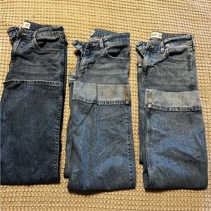 Abercrombie Kids Blue Jeans Trio